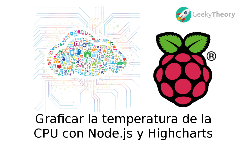Tutorial Raspberry Pi - Graficar la temperatura de la CPU con Node.js y Highcharts