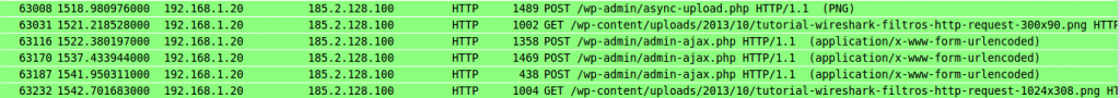 tutorial wireshark http request filtros 2