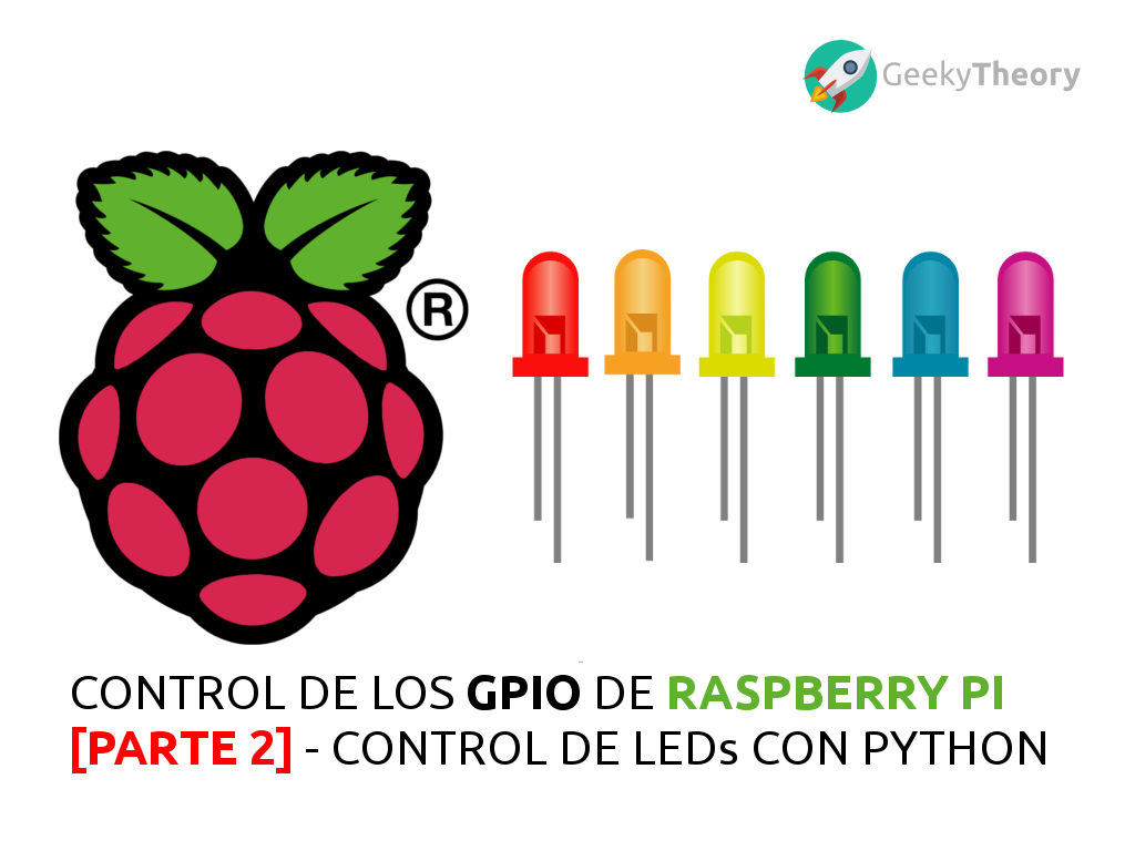 tutorial gpio raspberry pi python led PORTADA
