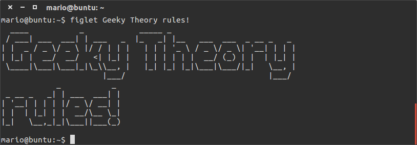 geeky theory rules