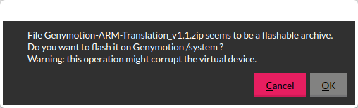 genymotion android ndk tutorial arm translation support