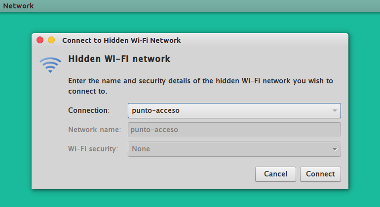 crear punto de acceso linux wifi kde network connection manager internet 4