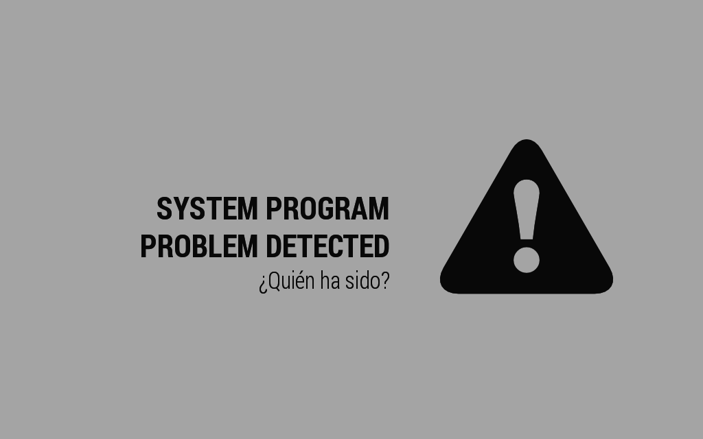 system program problem detected quien ha sido linux ubuntu inicio geeky theory