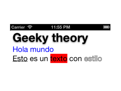 Da estilo a tus textos con NSAttributedString