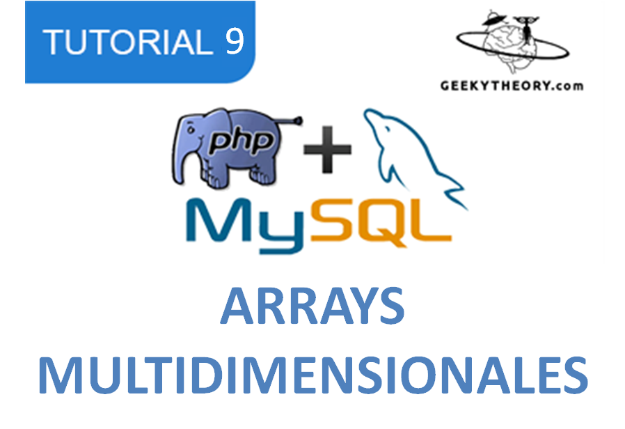 TUTORIAL PHP & MYSQL – 9. Arrays multidimensionales