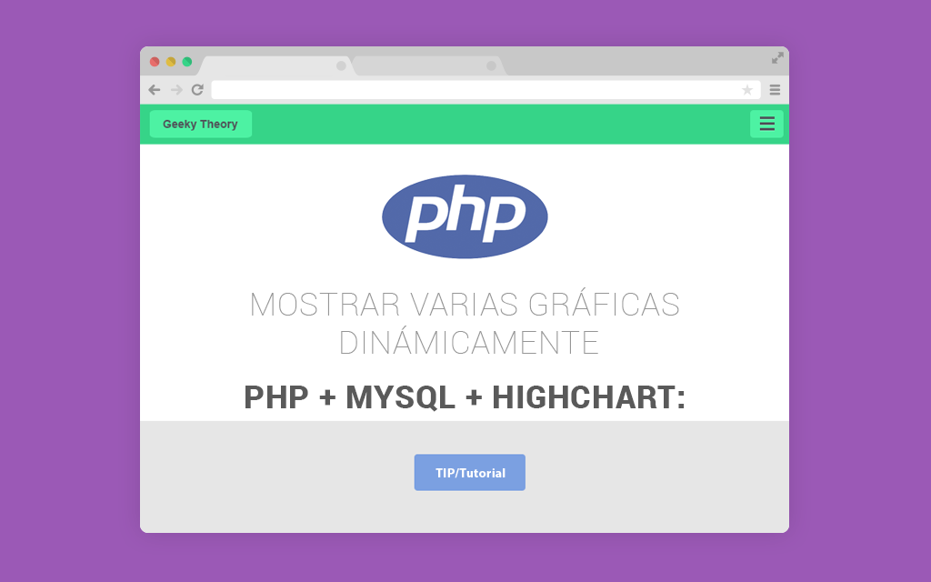 PHP + MySQL + HighChart: Mostrar varias gráficas dinámicamente