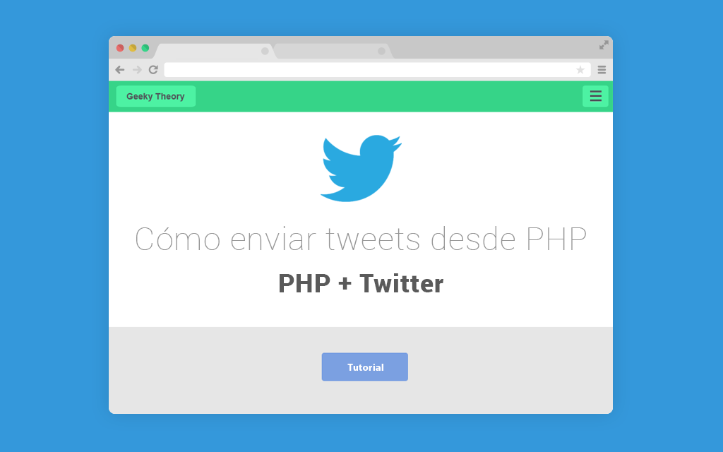 PHP + Twitter: Cómo enviar tweets desde PHP