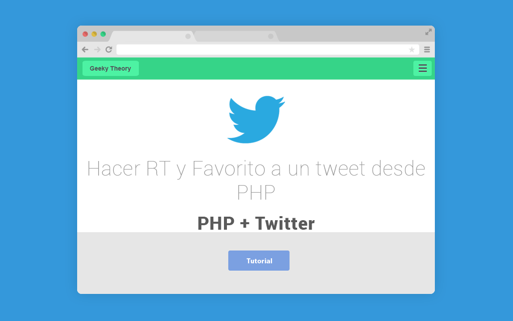 PHP + Twitter: Hacer RT y Favorito a un tweet desde PHP