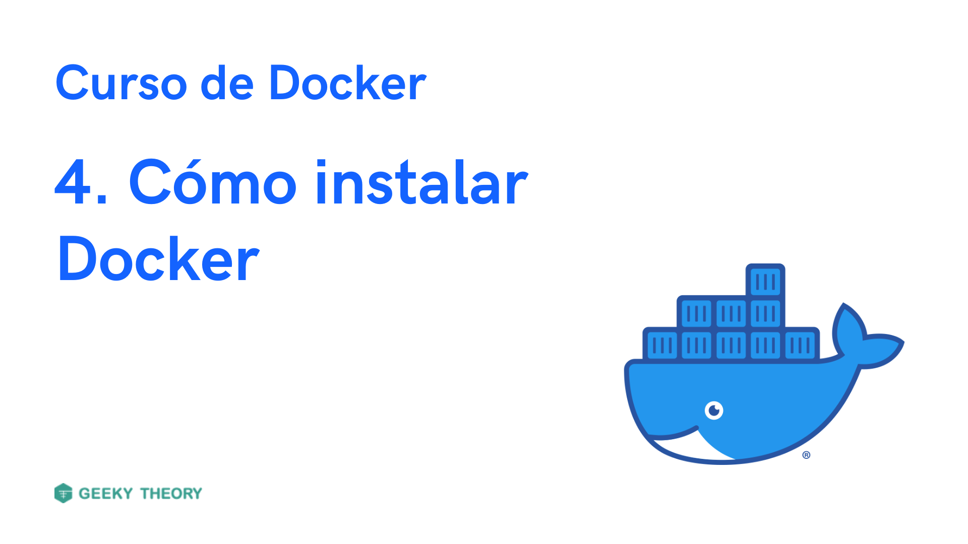 Curso Docker - 4. Cómo instalar Docker