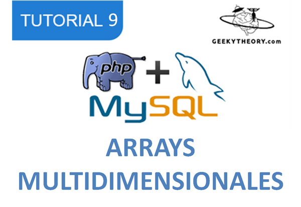 TUTORIAL PHP & MYSQL – 9. Arrays multidimensionales