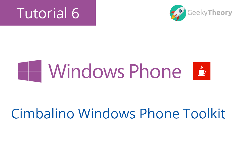 Cimbalino Windows Phone Toolkit