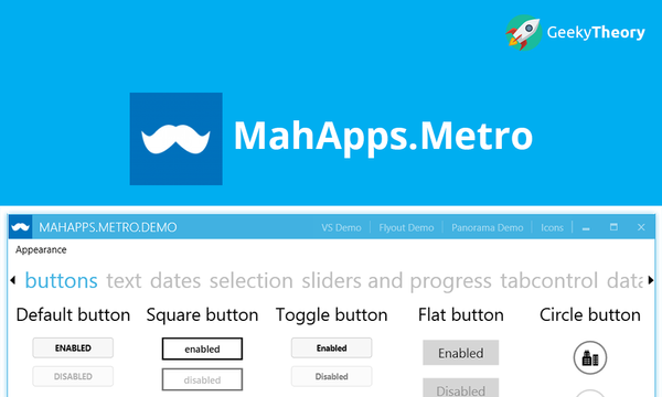 MahApps.Metro UI toolkit para WPF