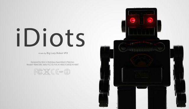 iDiots: robots que nos parodian