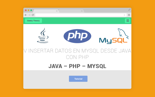 JAVA – PHP – MySQL: V Insertar datos en MySQL desde JAVA con PHP