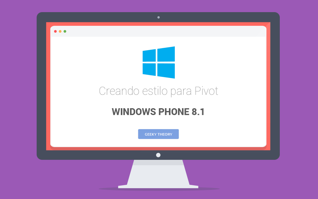 [Windows Phone 8.1] Creando estilo para un Pivot