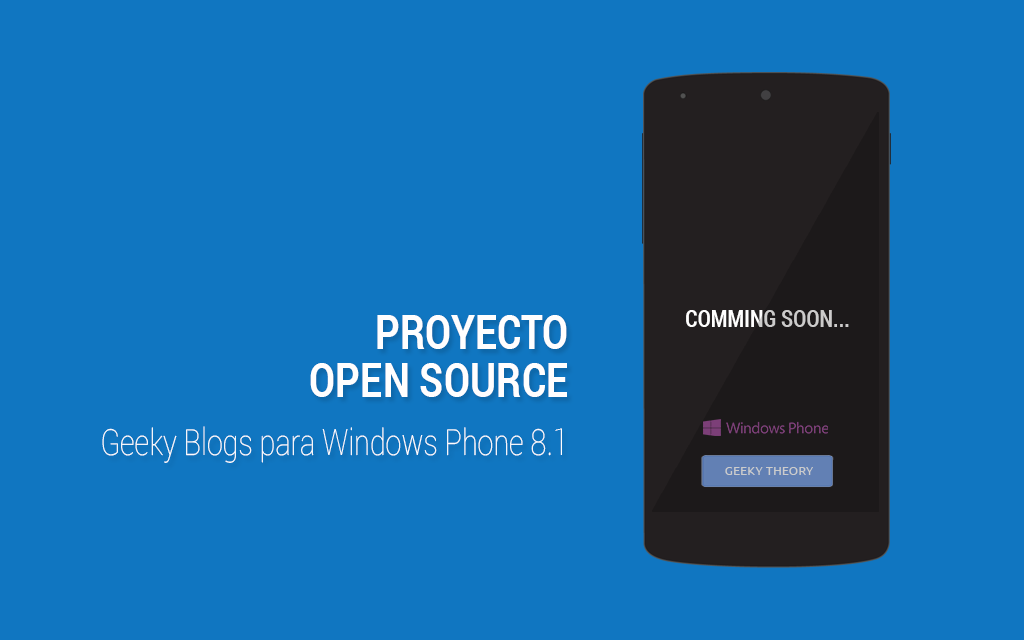 Open Source - Geeky Blogs para Windows Phone 8.1