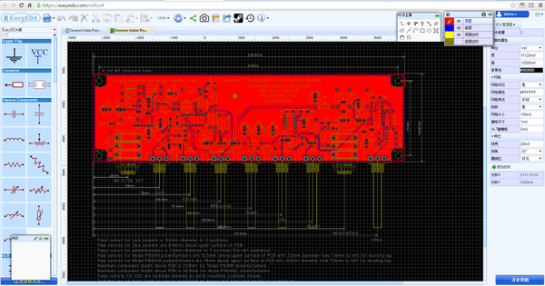 EasyEDA: software de simulación de circuitos y diseño de PCB